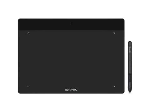 Графический планшет, XP-Pen,Deco Fun XS, Разрешение 5080 lpi, Чувствительность к нажатию 8192, Интерфейс USB-C, Рабочая область 4.8"х3", Чёрный