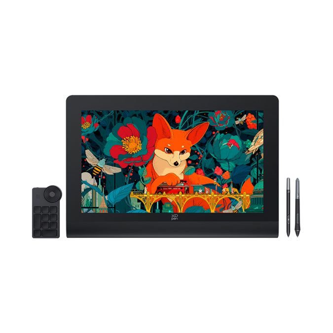 Графический планшет, XP-Pen, Artist Ultra 16 CPMD160UH, Разрешение 5080 lpi, Чувствительность к нажатию 16384, Интерфейс USB-C, Рабочая область 13.5"х7.6", Чёрный