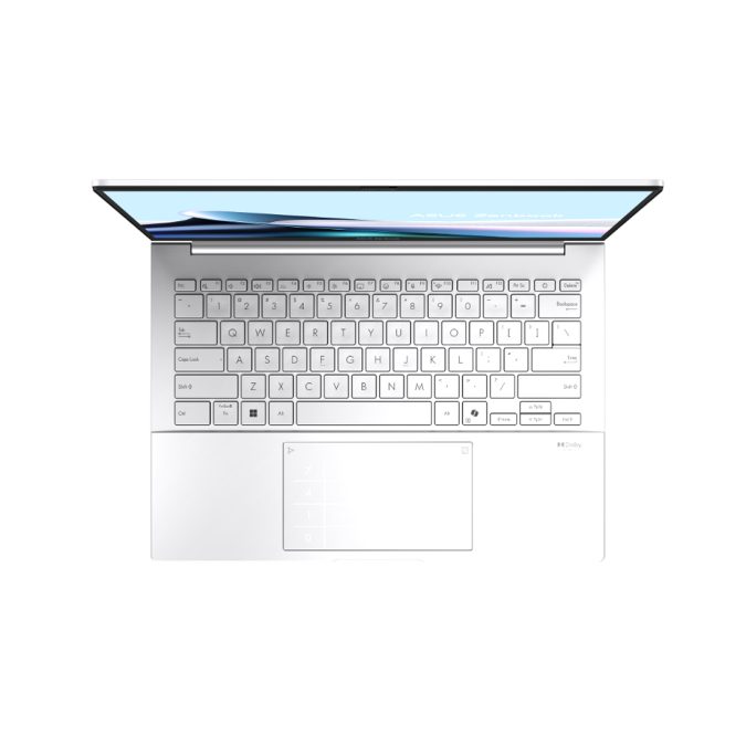 Ноутбук, ASUS Zenbook 14 UX3405CA-QD1704W, 90NB14W2-M02F50, 14",FHD+ 1920x1200, OLED, 60Hz, Core Ultra 5 225H, 16GB LPDDR5X, 512GB SSD Gen4, Intel Arc Graphics, Windows 11 Home, Серебряный