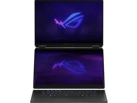 Ноутбук, ASUS ROG Zephyrus Duo 16 GX651AX-SR116W, 90NR0NT2-M006Z0, 16", 3K 2880x1800, OLED, 120Hz, Core Ultra 9 386H, 64GB LPDDR5X, 1TB SSD Gen5, NVIDIA GeForce RTX5090, 24GB GDDR7, Windows 11 Home, Серый