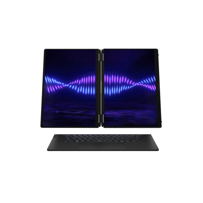 Ноутбук, ASUS ROG Zephyrus Duo 16 GX651AX-SR116W, 90NR0NT2-M006Z0, 16", 3K 2880x1800, OLED, 120Hz, Core Ultra 9 386H, 64GB LPDDR5X, 1TB SSD Gen5, NVIDIA GeForce RTX5090, 24GB GDDR7, Windows 11 Home, Серый