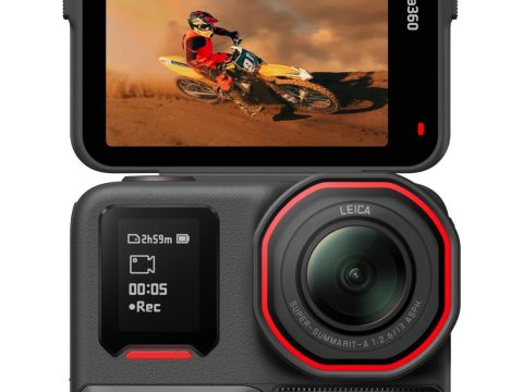 Экшн-камера, Insta360, Ace Pro 2 Action Camera Battery Bundle, 177.2 г, широкоугольная Leica, 8K/30fps, 4K/120fps, 1/1.3", f/2.6, 5nm AI-чип, PureVideo, два аккумулятора 1800 мАч в комплекте, до 180 мин, черный