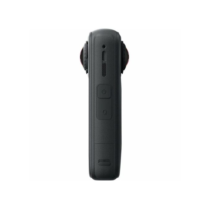 Экшн-камера, Insta360, X4 Air черный, 165 г, 360° dual-lens, 8K/30fps, 6K/50fps, 4K/100fps, 1/1.8", f/1.95, ISO 100–3200, 180 Мбит/с, 2010 мАч, до 88 мин, 113.84637 мм, черный