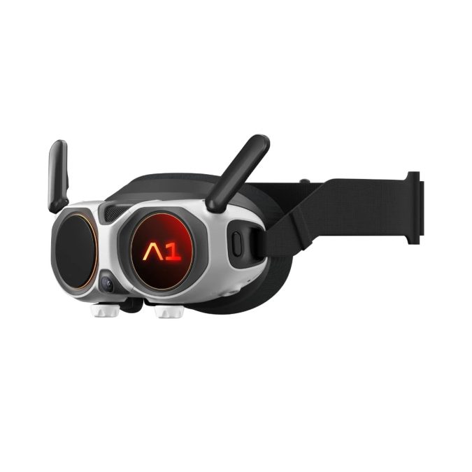 Дрон, ANTIGRAVITY, A1 Explorer Bundle, 249 г, 360° dual-lens, 8K/30fps, 1/1.28", f/2.2, комплектация с FPV-очками Vision Goggles и контроллером движения, 10 км (FCC), 25 мин, белый