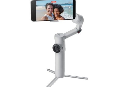 Стедикам, Insta360, Flow2 Standard Bundle Gray, 348 г, 3-осевая стабилизация, для смартфонов, ИИ-трекинг Deep Track 4.0, встроенный монопод 207 мм и трипод, Bluetooth 5.0, до 10 ч, серый