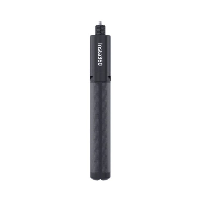 Ручной штатив, Insta360, 2-in-1 Invisible Selfie Stick + Tripod, 216 г, длина от 24.5 до 109 см, встроенные складные ножки трипода, эффект невидимости, резьба 1/4", черный