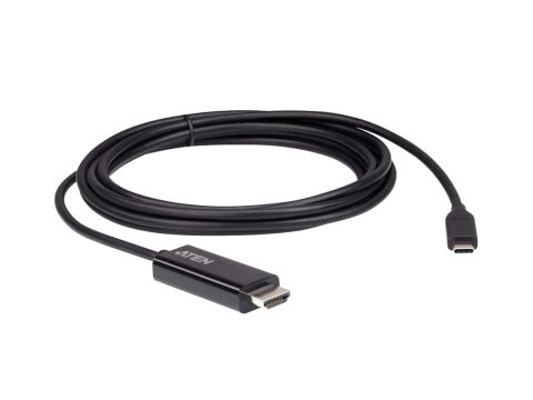 Конвертер, ATEN, UC3238-AT, USB-C в HDMI 4K, разрешение 3840  2160 при 60 Гц, длина 2,7 м