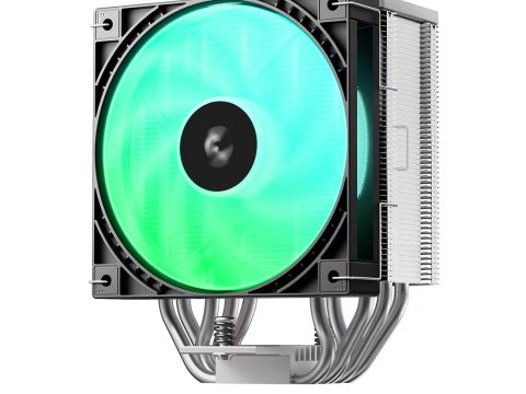 Кулер для процессора, Deepcool, AG500 G2 ARGB R-AG500-BKAMMG2-G , Intel1851/1700 и AMD AM5/AM4, 250W, 120мм ARGB, 500-2200±10%/об/м, 68.85 CFM, 30.93 dB(A), 4pin, 125х95х156мм, Чёрный