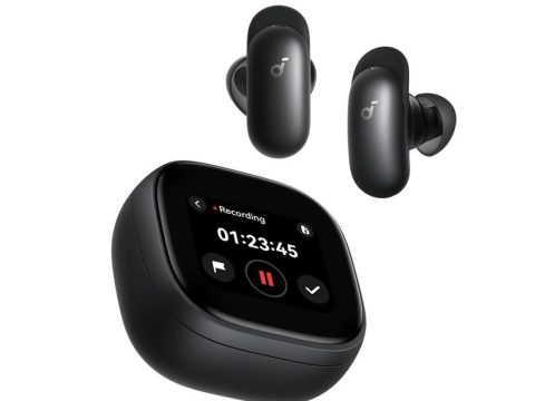 Наушники, Soundcore, Liberty 5 Pro Max (D1204G11), Bluetooth 5.3, LDAC, TWS, динамики 11 мм, Adaptive ANC 2.0, до 50 часов работы, IPX4, быстрая зарядка, мультипоинт, Черный