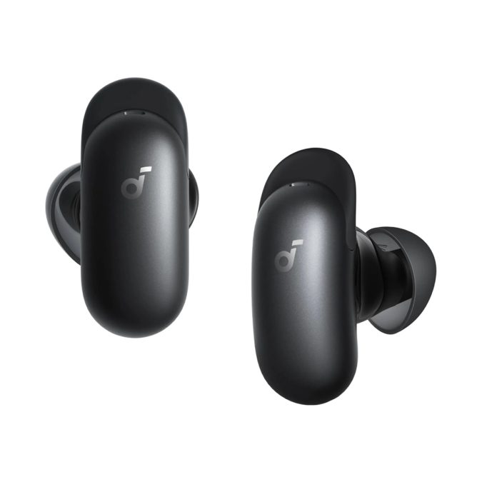 Наушники, Soundcore, Liberty 5 Pro Max (D1204G11), Bluetooth 5.3, LDAC, TWS, динамики 11 мм, Adaptive ANC 2.0, до 50 часов работы, IPX4, быстрая зарядка, мультипоинт, Черный