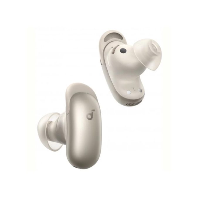 Наушники, Soundcore, Liberty 5 Pro Max (D1204GB1), Bluetooth 5.3, LDAC, TWS, динамики 11 мм, Adaptive ANC 2.0, до 50 часов работы, IPX4, быстрая зарядка, мультипоинт, Золотой