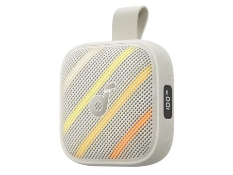 Портативная колонка, Soundcore, Boom Go 3i (D5103020), мощность до 140 Вт, BassUp™ 2.0, частотный диапазон 50 Гц – 20 000 Гц, Bluetooth 5.3, радиус действия до 20 м, USB-C, защита IPX7, до 20 часов автономной работы, Белый