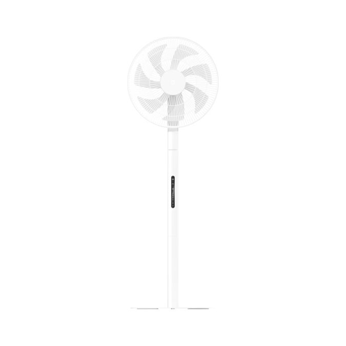 Вентилятор напольный, Mijia, Smart Standing Fan Pro Slim EU (BPLDS12DM/BHR08UQEU), Потребляемая мощность 15 Вт, Уровень шума 63 дБ, Таймер, Управление механическое, через приложение, голосовой помощник, 2.4 G Wi-Fi, Белый