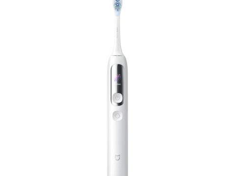 Электрическая зубная щетка, Mijia, Smart Servo-oscillation Electric Toothbrush Pro GL, MES613 / BHR0951GL, IPX8, Время зарядки 6.5 ч, 180 дней автономной работы, Белый