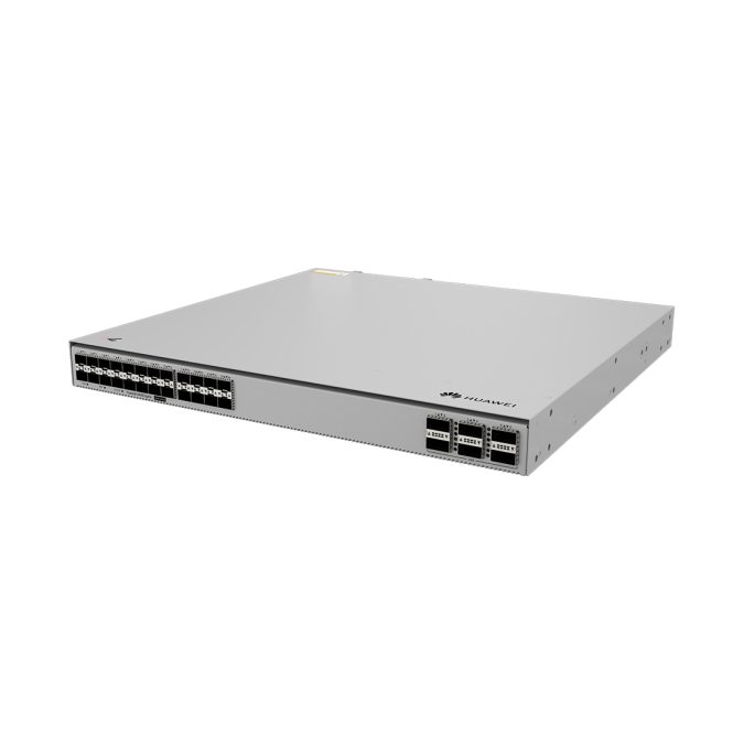 Коммутатор, Huawei eKit, S630-24X6Q, управляемый L3, 24x10GE SFP+, 6x40GE QSFP+, 960 Гбит/с, 714 Mpps, Stack, M-LAG, VLAN, QoS, ACL, IPv6, 1+1 AC/DC, 1U