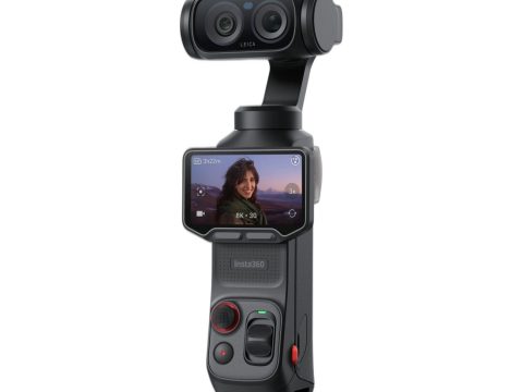 Экшн-камера, Insta360, Luna Ultra Standard Bundle, Двойная камера 8K/30fps, 4K/120fps, Зум до 12x, Leica Summicron, Тройной ИИ-чип, (Cosmic Black) Черный