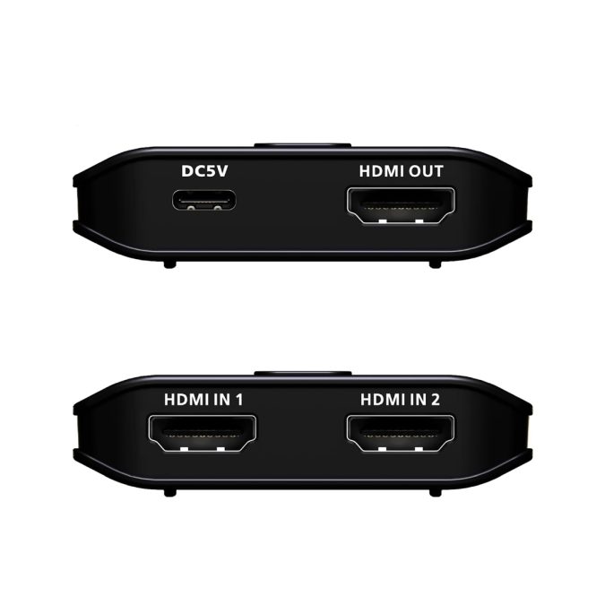 Видео-переключатель, ATEN, VS5821-AT, Серия Essentials, 2-портовый, 8K HDMI