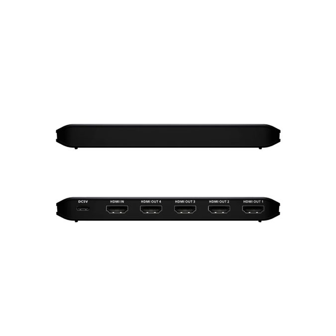 Видео-разветвитель, ATEN, VS4814-AT, Серия Essentials, 4-портовый, True 4K HDMI