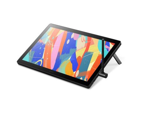 Графический планшет, Wacom, Cintiq 16 (DTK168K0B), 16", IPS, AG glass, 2560 x 1600, 16:10, DCI-P3 99%, sRGB 100%, 1400:1, 290 cd/m2, 12ms, Pro Pen 3, 8192, 3 кнопки, 60 градусов, 5080 LPI, EMR, mini HDMI, USB-C, 38425915 мм, 2,0 кг, Чёрный