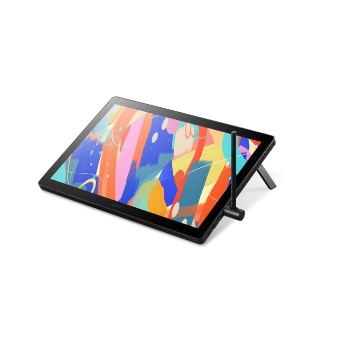 Графический планшет, Wacom, Cintiq 16 (DTK168K0B), 16", IPS, AG glass, 2560 x 1600, 16:10, DCI-P3 99%, sRGB 100%, 1400:1, 290 cd/m2, 12ms, Pro Pen 3, 8192, 3 кнопки, 60 градусов, 5080 LPI, EMR, mini HDMI, USB-C, 38425915 мм, 2,0 кг, Чёрный