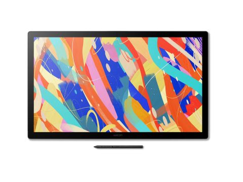 Графический планшет, Wacom, Cintiq 24 (DTK246K0A), 24", IPS, AG glass, 2560 x 1440, 16:9, sRGB 100%, 1000:1, 350 cd/m2, 12ms, Pro Pen 3, 8192, 3 кнопки, 60 градусов, 5080 lpi, EMR, USB-C, 56834021 мм, 4,8 кг, Чёрный