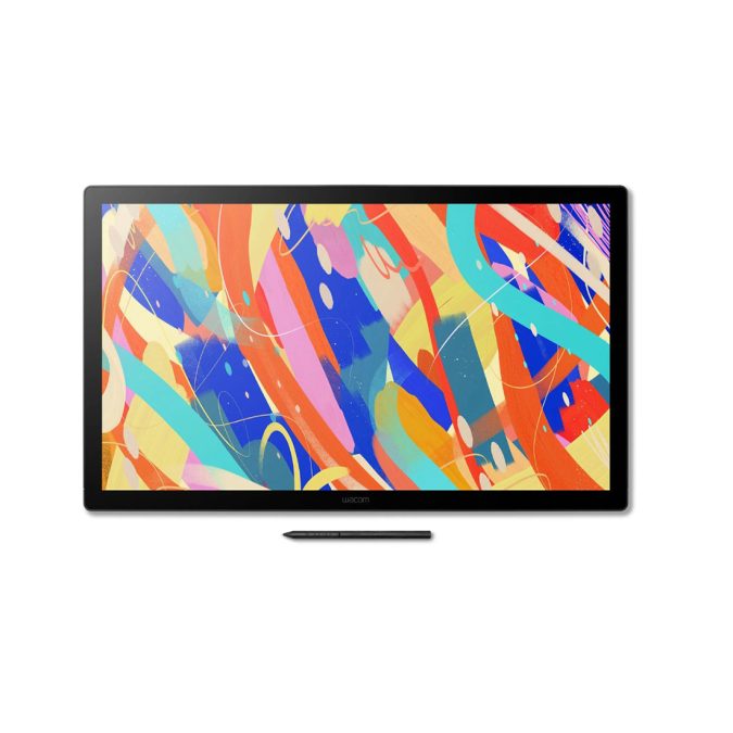 Графический планшет, Wacom, Cintiq 24 (DTK246K0A), 24", IPS, AG glass, 2560 x 1440, 16:9, sRGB 100%, 1000:1, 350 cd/m2, 12ms, Pro Pen 3, 8192, 3 кнопки, 60 градусов, 5080 lpi, EMR, USB-C, 56834021 мм, 4,8 кг, Чёрный