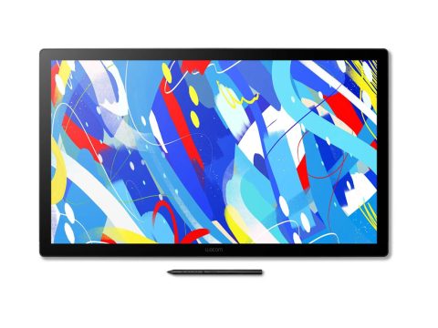 Графический планшет, Wacom, Cintiq 24 Touch (DTH246K0B), 24", IPS, AG glass, 2560 x 1440, 16:9, sRGB 100%, 1000:1, 350 cd/m2, 12ms, Pro Pen 3, 8192, 3 кнопки, 60 градусов, 5080 lpi, EMR, Multi-touch, mini HDMI, USB-C, 56834021 мм, 5,0 кг, Чёрный