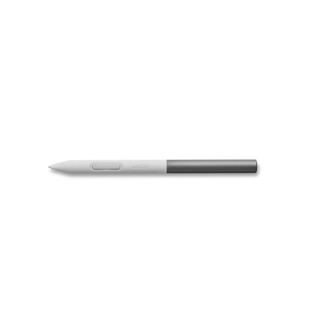 Стилус, Wacom, One Standard Pen CP92303B2Z, Беспроводной, Без батареи, 4096 уровней чувствительности к нажатию, Программируемые боковые кнопки, Совместим с Wacom One 12, Wacom One 13 Touch, Wacom One S, Wacom One M, Белый