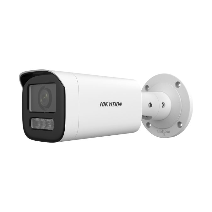 IP видеокамера, Hikvision, DS-2CD1623G3-LIZU, Цилиндрическая, CMOS- матрица 1/2.9" progressive, Smart ИК/Белая до 50м 2 mp 0.005 Lux F1.6, Варифокальный моторизованный объектив f28–12 мм Аудио 1Микрофон 1MicroSD до 512Gb, DWDR, IP67, PoE, 12VDC