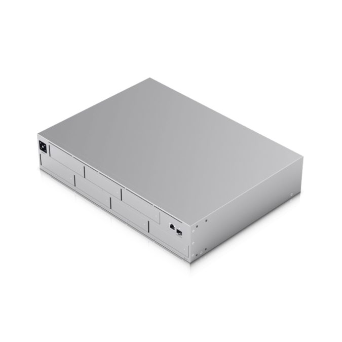 Система хранения данных, Ubiquiti, UNAS-Pro, Поддержка 7 накопителей 2.5/3.5" HDD / SSD, 1 порт 10G SFP+, 1 порт GbE RJ45,RAID