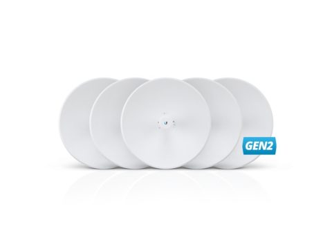 Беспроводной маршрутизатор, Ubiquiti, PBE-5AC-GEN2-5, PowerBeam, 1 порт 10/100/1000 RJ-45, 450 Mbps, Passive Poe 24V, Упаковка 5штук