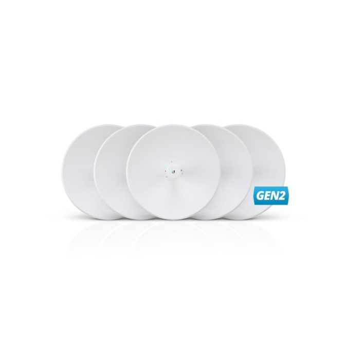 Беспроводной маршрутизатор, Ubiquiti, PBE-5AC-GEN2-5, PowerBeam, 1 порт 10/100/1000 RJ-45, 450 Mbps, Passive Poe 24V, Упаковка 5штук