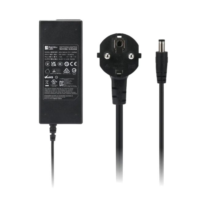 Адаптер питания (EU), Bambu Lab, ADS-96HLA-19-124096E-EU