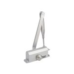 Доводчик, dktech, TS Nano серый, с рычагом