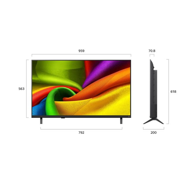 Телевизор, LG, 43NU850B6LA, 43", 16:9, 3840х2160, HD4K HDR, direct LED, smartTV, 60Гц, 20Вт, bluetooth, HDMI, USB, ethernet, CI, wifi, Vesa 300x200, серый