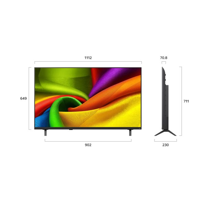 Телевизор, LG, 50NU850B6LA, 50", 20Вт, 60Гц, 4K UHD, 3840x2160, direct LED, 16:9, HDMI, ethernet, CI, bluetooth, wifi, Vesa 300x200, черный