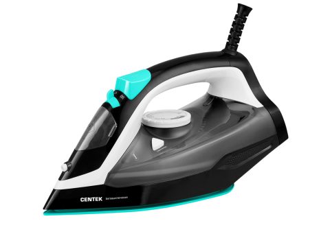 Утюг, Centek, CT-2314, Мощность 2800 Вт, Автоотключение, Объём 370мл, Паровой удар 190 г/мин., Подача пара 50 г/мин, Керамика, Капля-стоп, Самоочистка, Длина кабеля 2м.