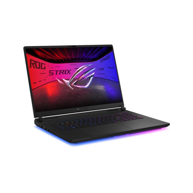 Ноутбук, ASUS ROG Strix SCAR 18 G835LWG-SA394W, 90NR0LI1-M00JU0, 18", WQXGA 2560x1600, MiniLED, 240Hz, Core Ultra 9 290HX Plus, 32GB DDR5, 1TB SSD Gen4, NVIDIA GeForce RTX5080, 16GB GDDR7, Win 11 Home, Черный