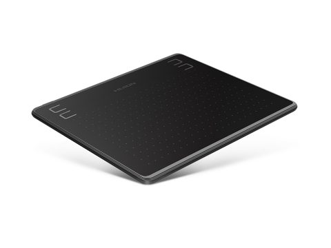 Графический планшет, Huion, HS64, Разрешение 5080 lpi, Чувствительность к нажатию 8192, Интерфейс USB, Рабочая область 160 x 102 мм. (6.3"х 4"), Чёрный